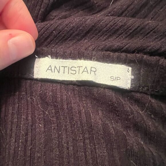 Antistar black long sleeve midi dress - Picture 3 of 10